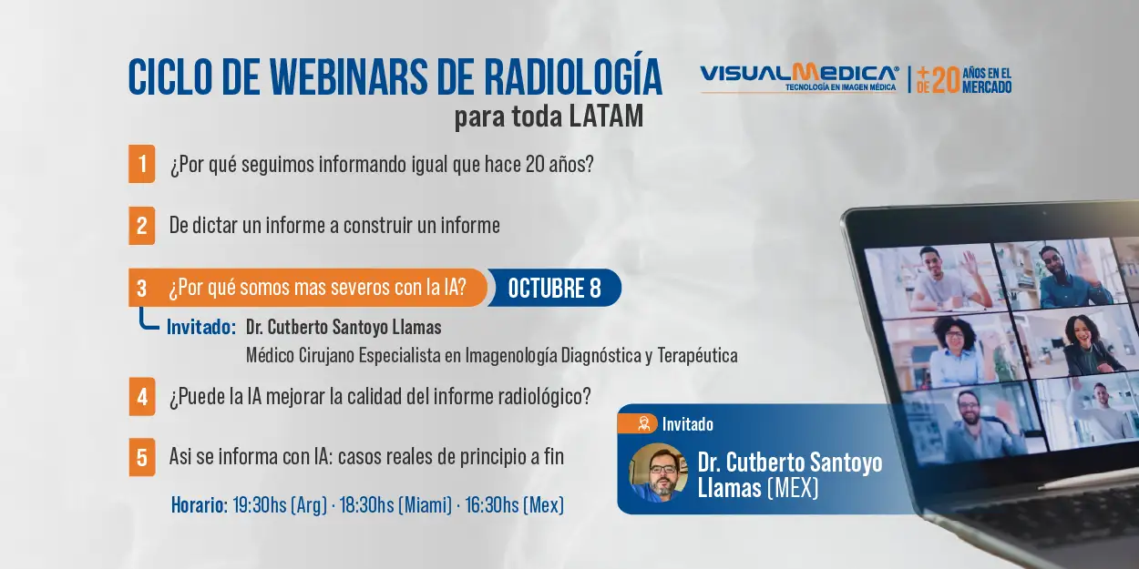 Ciclo de webinars de radiología