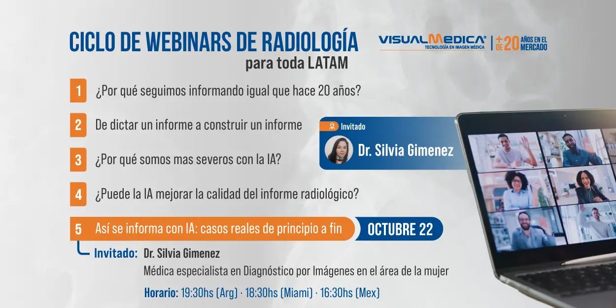 Ciclo de webinars de radiología